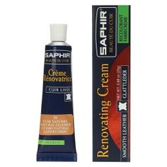 Крем для обуви SAPHIR CREME RENOVATRICE бежево-коричневый