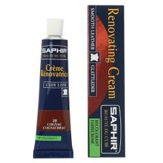 Крем для обуви SAPHIR CREME RENOVATRICE красно-коричневый