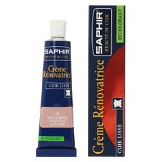 Крем для обуви SAPHIR CREME RENOVATRICE серовато-розовый
