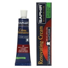 Крем для обуви SAPHIR CREME RENOVATRICE темно-красный