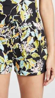 PAIGE Khala Lace Up Shorts