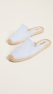 Soludos Frayed Mules