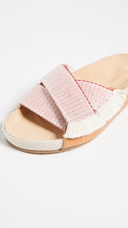 Soludos Crisscross Pool Slides