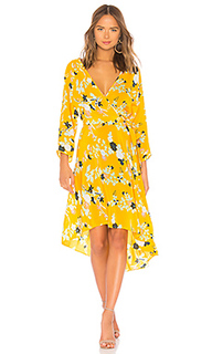 Платье с асимметричным подолом - Diane von Furstenberg