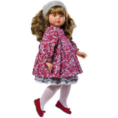 Классическая кукла Asi "Пепа" в розовом платье, 60 см