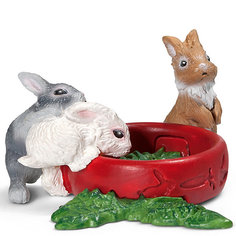Schleich Зайчата. Серия "Домашние животные"