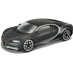 Коллекционная машинка Bburago "Bugatti Chiron" 1:43, чёрная