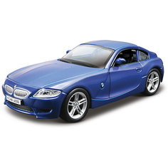 Коллекционная машинка Bburago "BMW Z4 M Coupe" 1:32, синяя