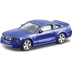 Коллекционная машинка Bburago "Ford Mustang GT" 1:43, синяя