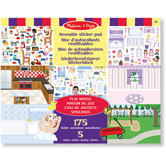 Набор стикеров "Домик для игр", Melissa &amp; Doug
