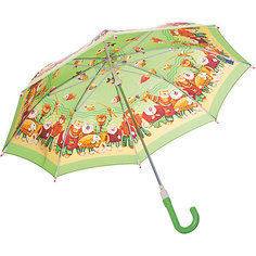 Зонт-трость, детский, со светодиодами, Zest,рыбалка, зеленый