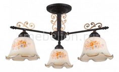 Люстра на штанге Aroma A6582PL-3BR Arte Lamp