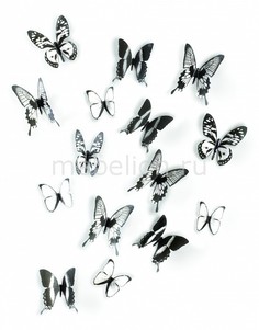 Набор фигур настенных (11х11 см) Chrysalis 470340-188 Umbra