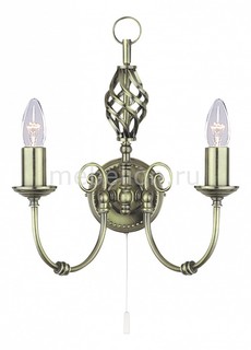 Бра Zanzibar A8392AP-2AB Arte Lamp