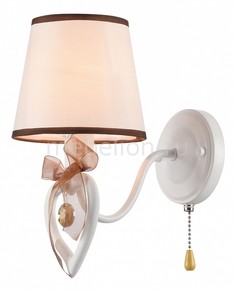 Бра 60066/1 белый/коричневый Eurosvet