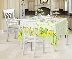 Скатерть (145х145 см) Лимонный сад Романтика