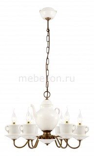 Подвесная люстра Servizio A6483LM-6WH Arte Lamp