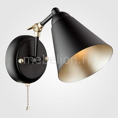 Бра 70052/1 черный/золото Eurosvet