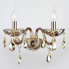 Бра 3543/2 золото/тонированный хрусталь Strotskis Eurosvet