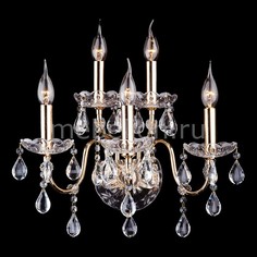 Бра 3600/5 золото/прозрачный хрусталь Strotskis Eurosvet