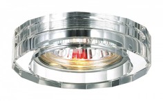 Встраиваемый светильник Glass 369487 Novotech