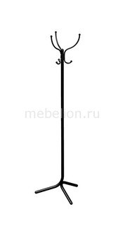 Вешалка-стойка М-1 черный Мебелик