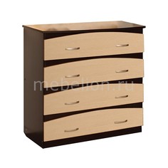 Комод Карло-М12 венге/дуб молочный Олимп мебель