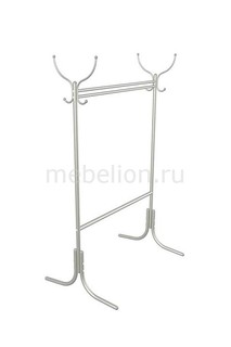 Вешалка гардеробная М-13 алюминий Мебелик