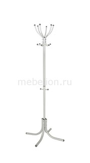 Вешалка-стойка М-6 алюминий Мебелик