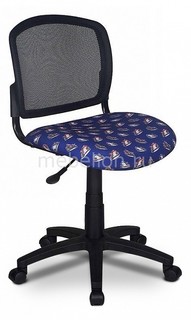 Стул компьютерный Бюрократ CH-296NX/MOTO_BL синий/мотоциклы