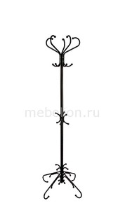 Вешалка-стойка М-5 черный Мебелик