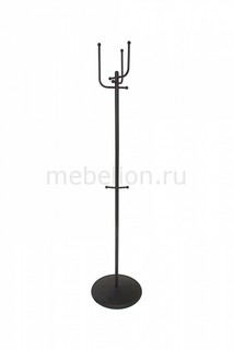 Вешалка-стойка Пико 5 черный Мебелик