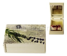 Шкатулка для украшений (12х8.5 см) Прованс-AKI HL227C Акита