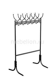 Вешалка гардеробная М-11 черный Мебелик