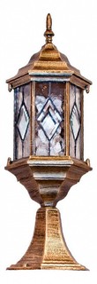 Наземный низкий светильник Витраж с ромбом 11346 Feron