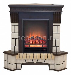 Электрокамин напольный (121х40.5х109 см) Stone New Corner 00010010987 Real Flame