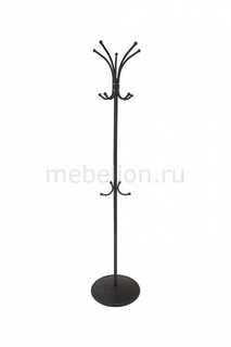 Вешалка-стойка Пико 4 черный Мебелик