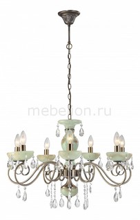 Подвесная люстра Onyx Green A9592LM-7AB Arte Lamp