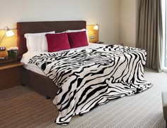 Плед (180х220 см) Шкура зебры Tex Republic