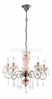 Подвесная люстра Onyx Red A9591LM-5AB Arte Lamp