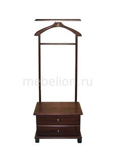 Вешалка для костюма В 23Н средне-коричневая Мебелик