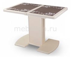 Стол обеденный Шарди ПР с плиткой и мозаикой Домотека