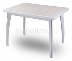 Стол обеденный Шарди ПР с плиткой и мозаикой Домотека