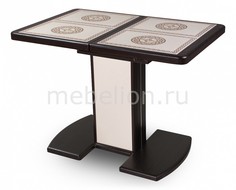 Стол обеденный Шарди ПР с плиткой и мозаикой Домотека
