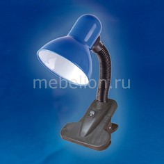 Настольная лампа офисная TLI-222 TLI222LightBlueE27 Uniel
