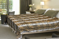 Плед (180х220 см) Шкура тигра полосами Tex Republic