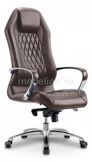 Кресло для руководителя Бюрократ Aura/Brown