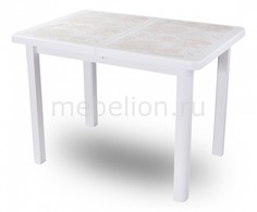 Стол обеденный Шарди ПР с плиткой и мозаикой Домотека