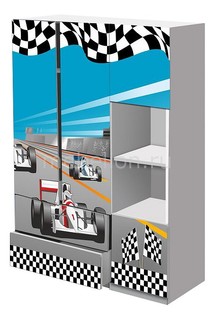 Шкаф платяной Гонка ШПГГ01 Кровати машины