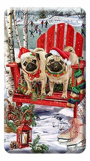 Фигура магнитная (8 см) Мопс F-0086233 Mister Christmas